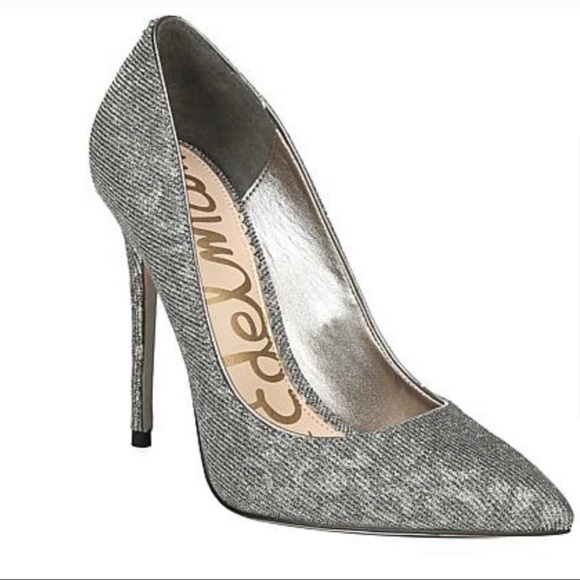silver sam edelman pumps